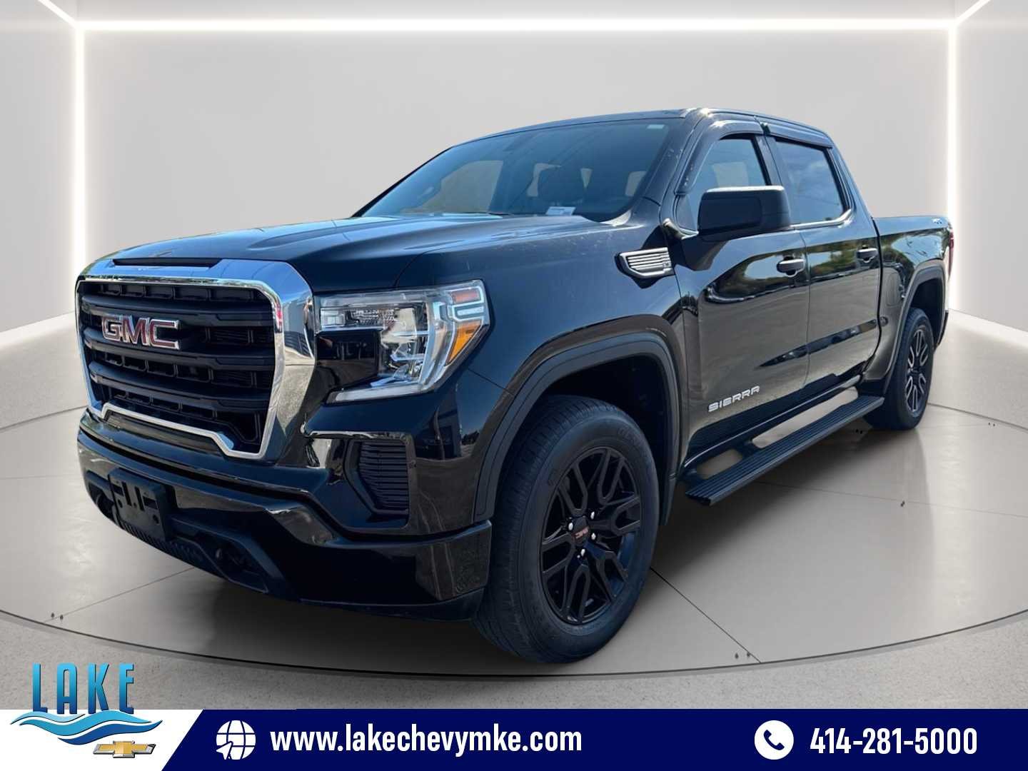 Certified Used 2020 Black GMC 4WD Crew Cab 147" image 3