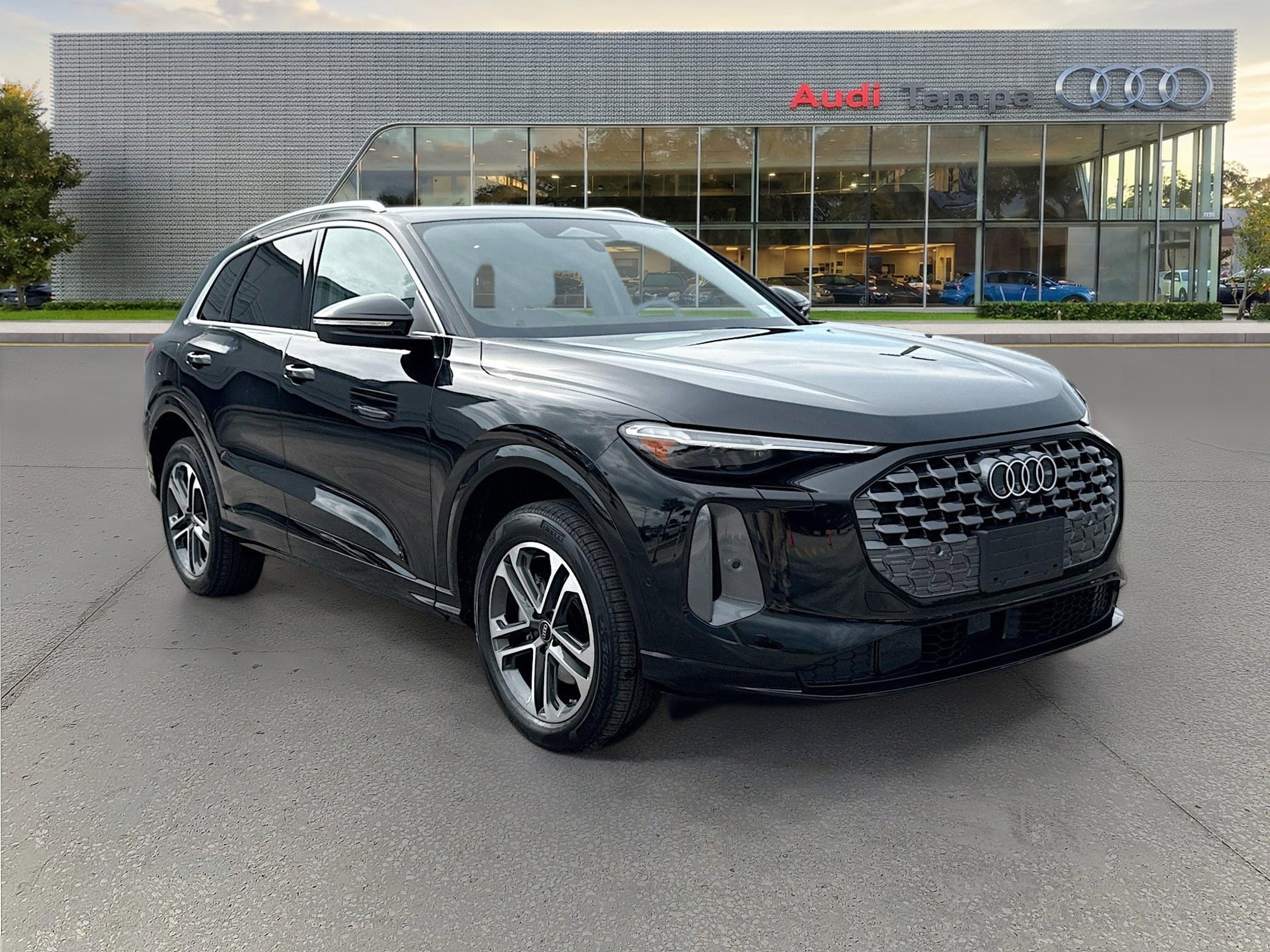 New 2026 Mythos Black Metallic Audi Premium Plus image 1