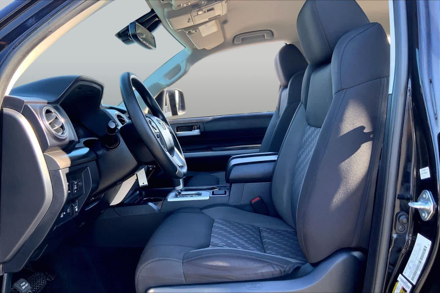 Used 2021 Midnight Black Metallic Toyota SR5 image 8