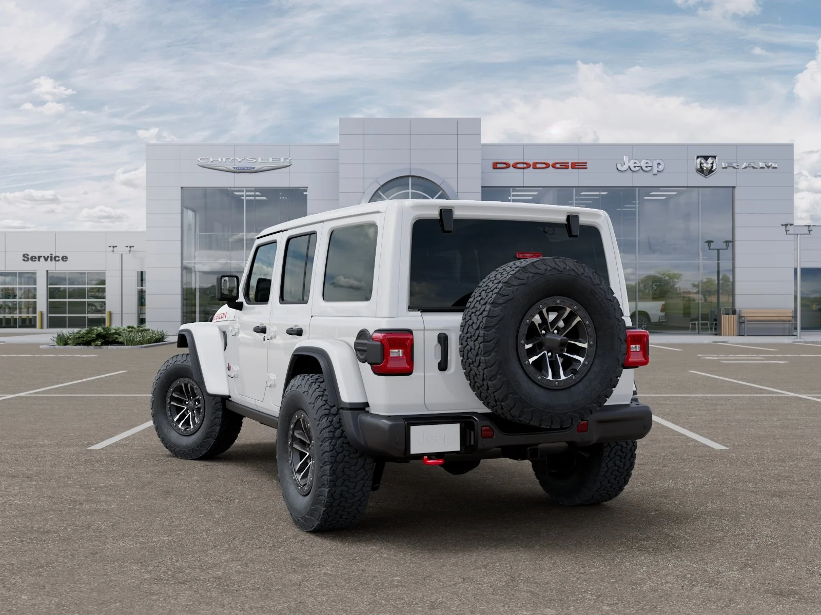 New 2026 Bright White Clearcoat Jeep Rubicon X image 30