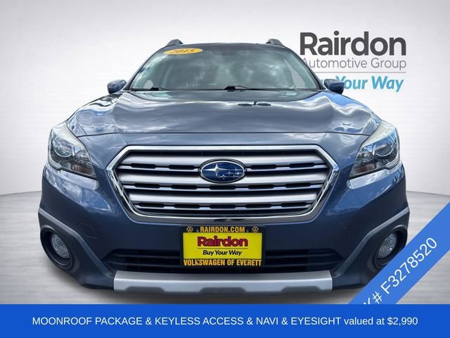 Used 2015 Twilight Blue Metallic Subaru 3.6R Limited image 2