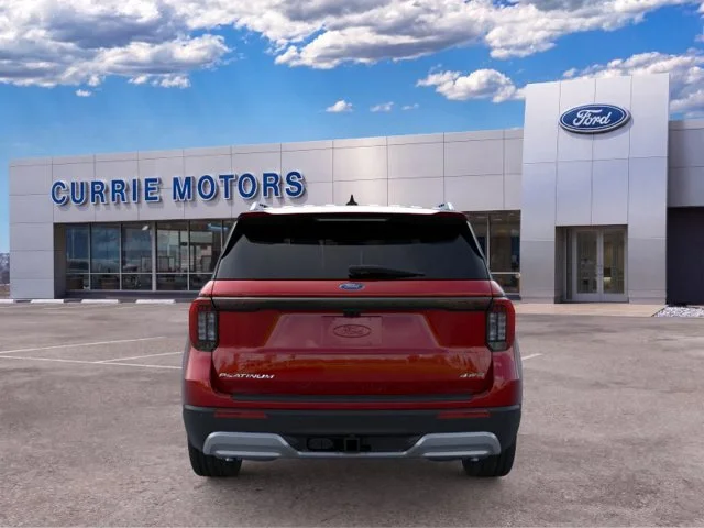 New 2026 Rapid Red Metallic Tinted Clearcoat Ford Platinum image 5
