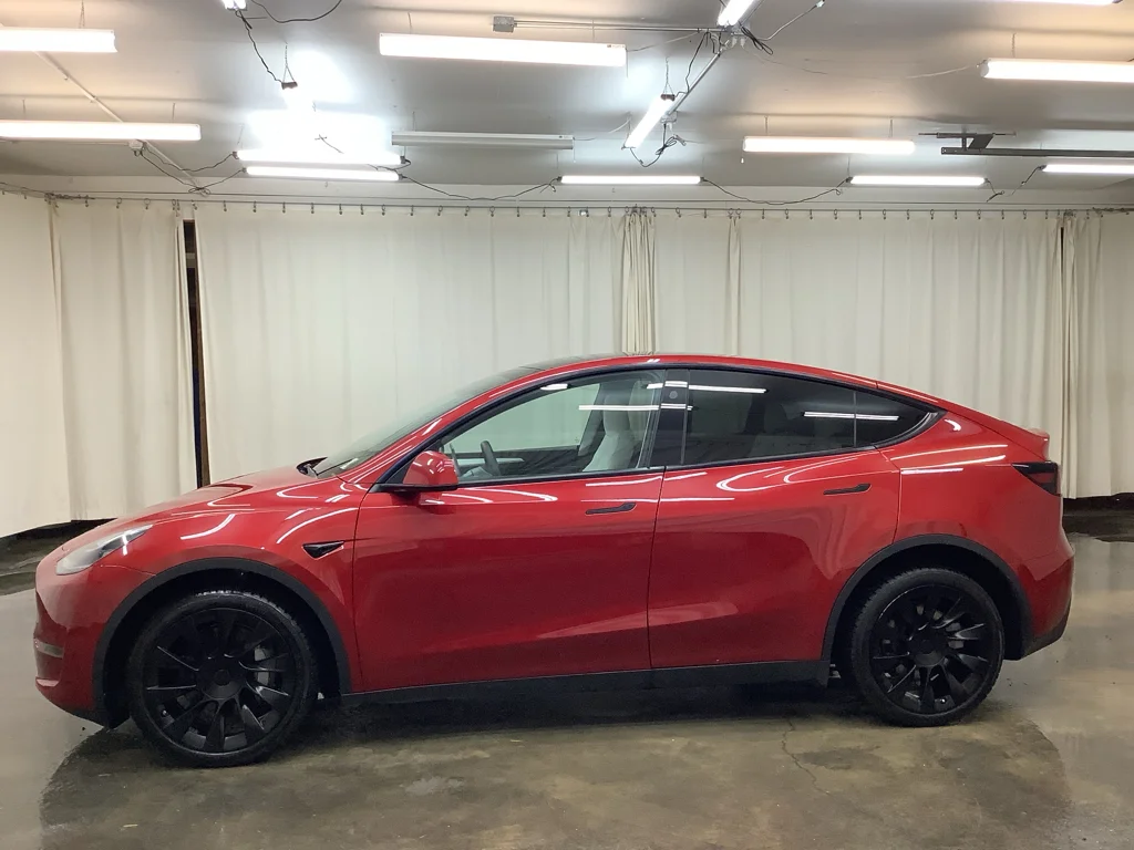 Used 2023 Red Multi-Coat Tesla Long Range image 9