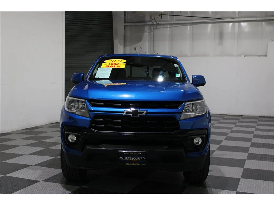 Used 2021 Bright Blue Metallic Chevrolet 2WD LT image 2
