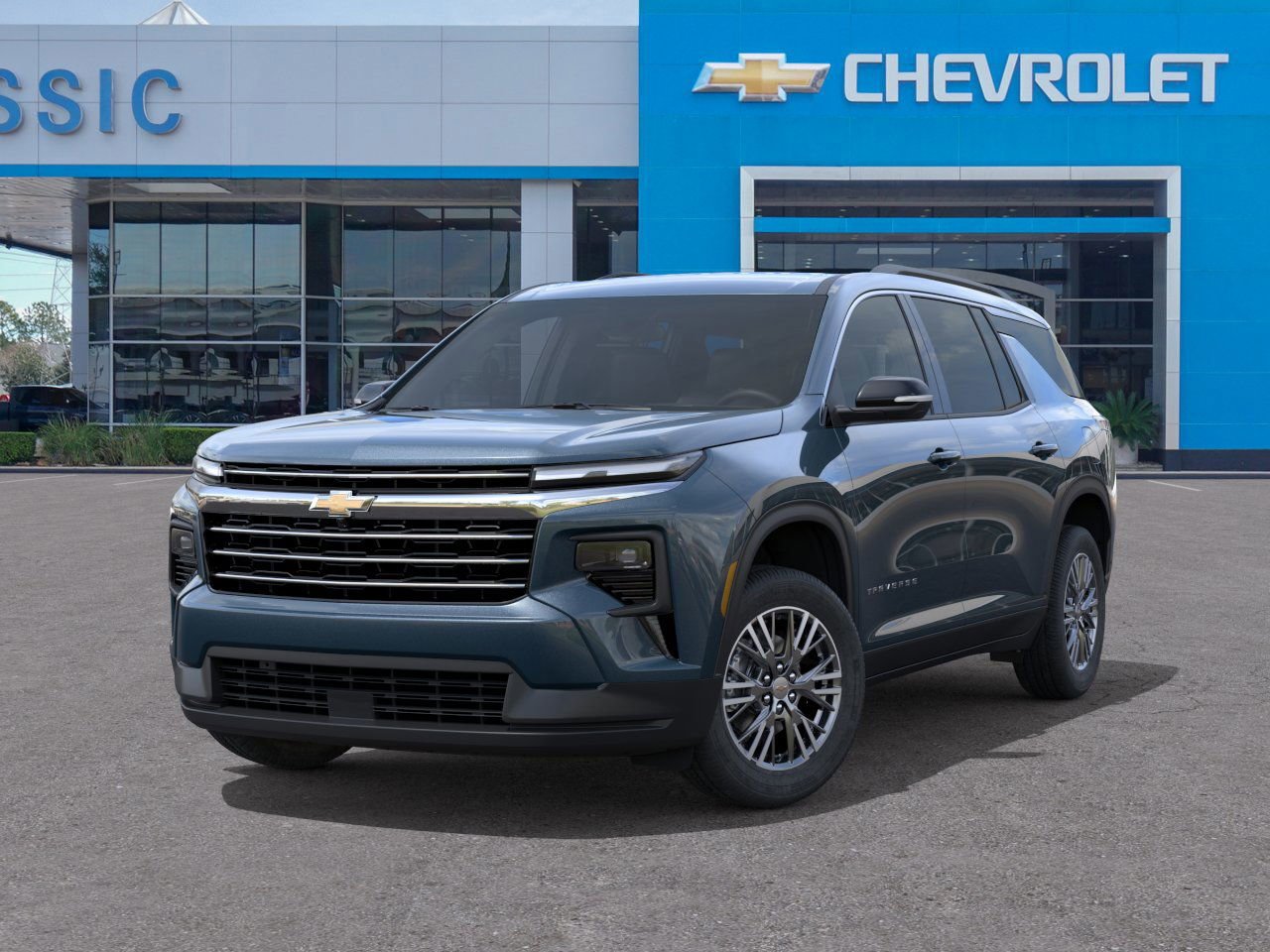 2026 Chevrolet Traverse LT Blue at Classic Elite Chevrolet Sugar Land