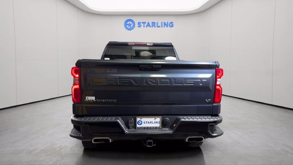 Used 2021 SHADOW GRAY METALLIC Chevrolet LT Trail Boss image 7