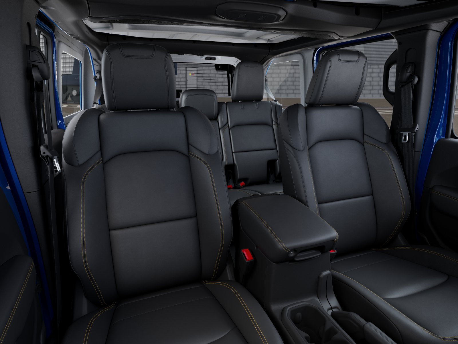 New 2026 Hydro Blue Pearl-Coat Exterior Paint Jeep Sahara image 9