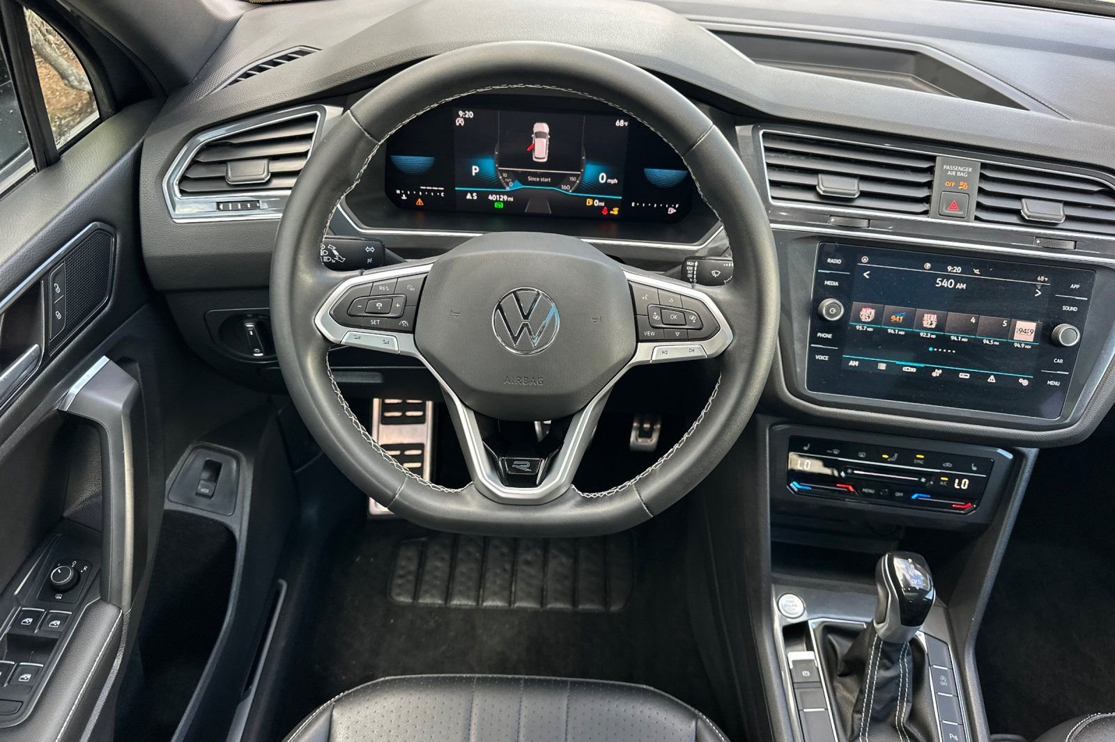 Certified Used 2023 Platinum Gray Metallic Volkswagen 2.0T SE R-Line Black image 14