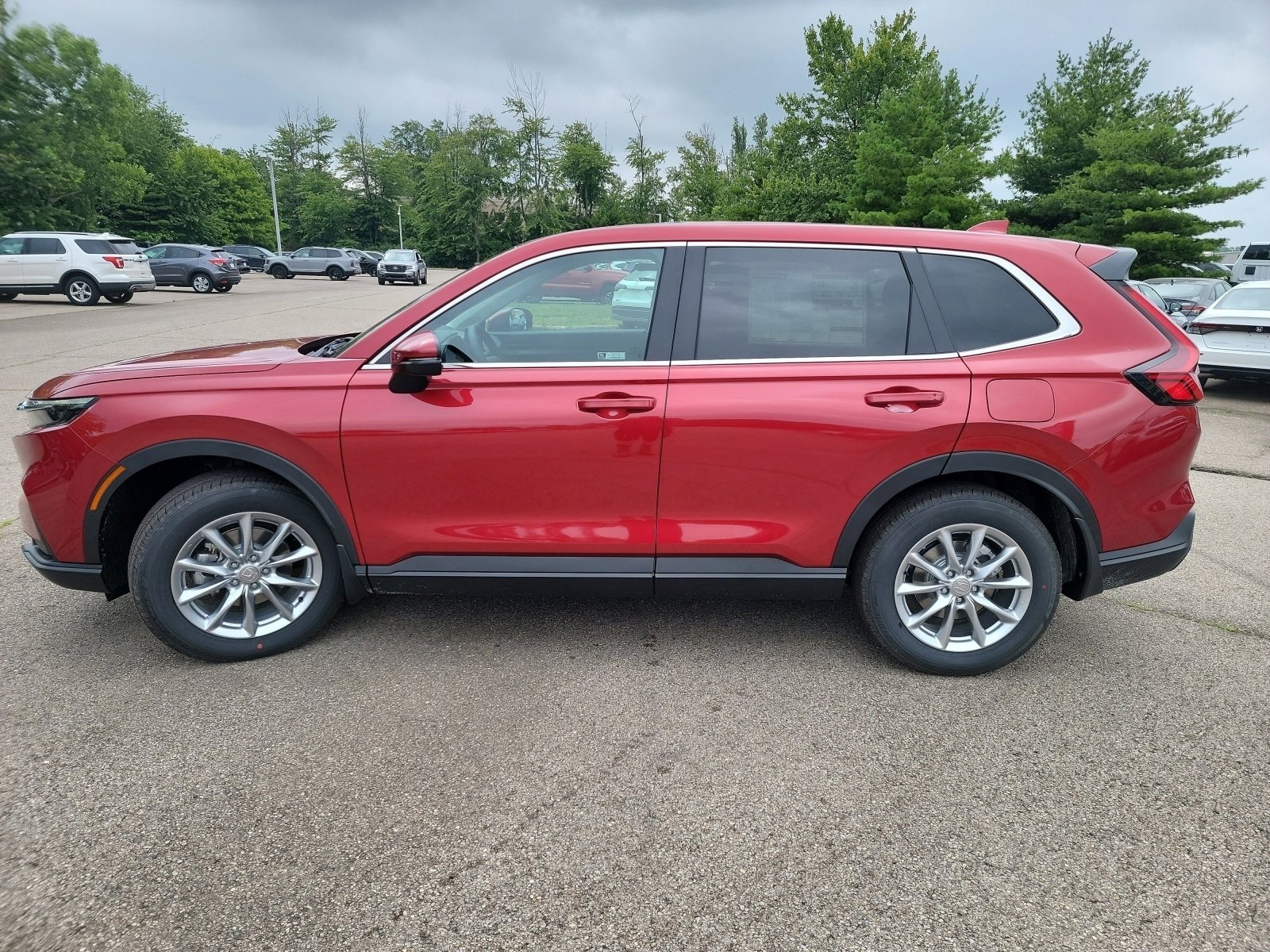 New 2026 Radiant Red Metallic Honda EX image 16