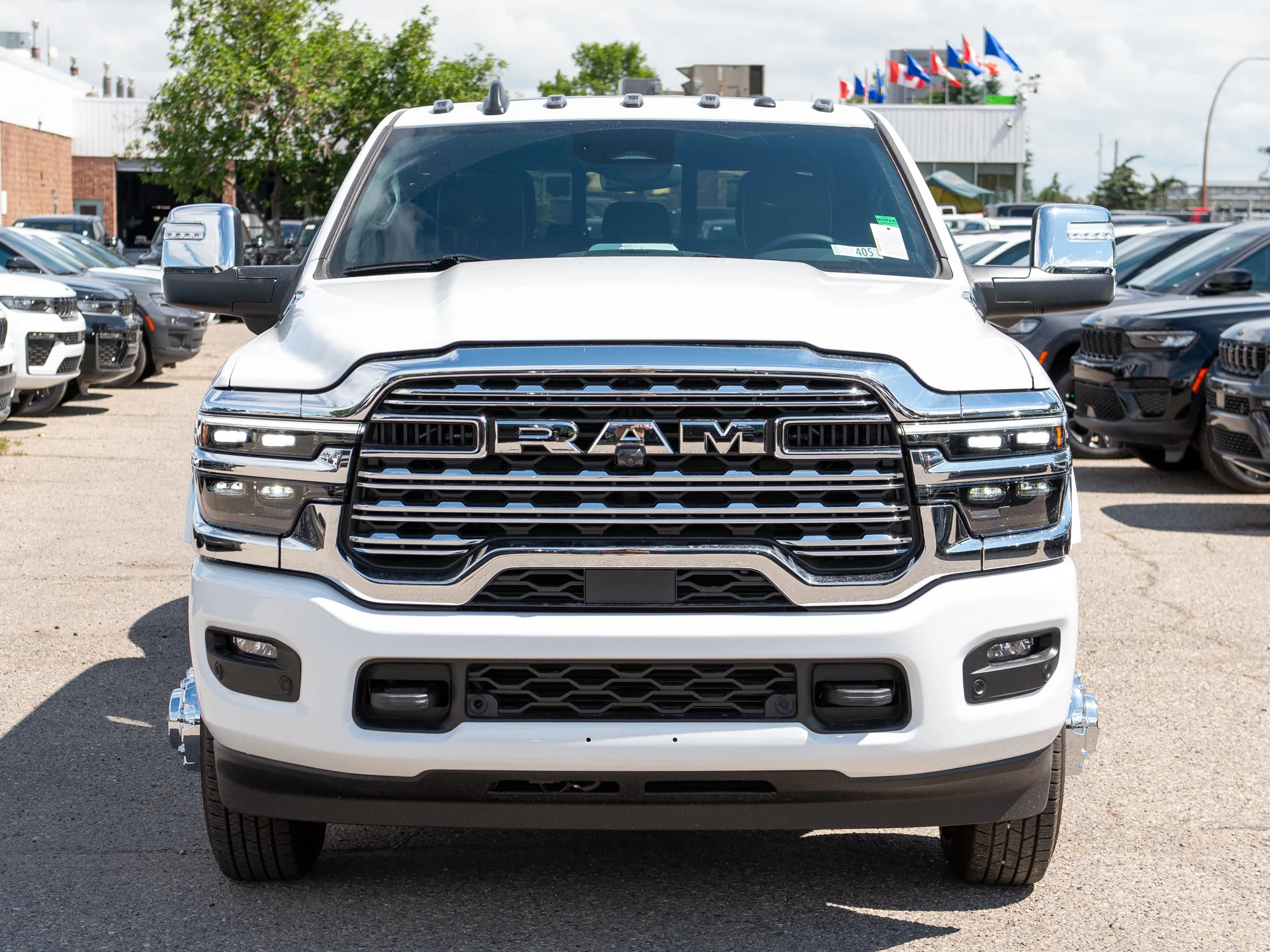 New 2026 White RAM Limited* Mega Cab image 10
