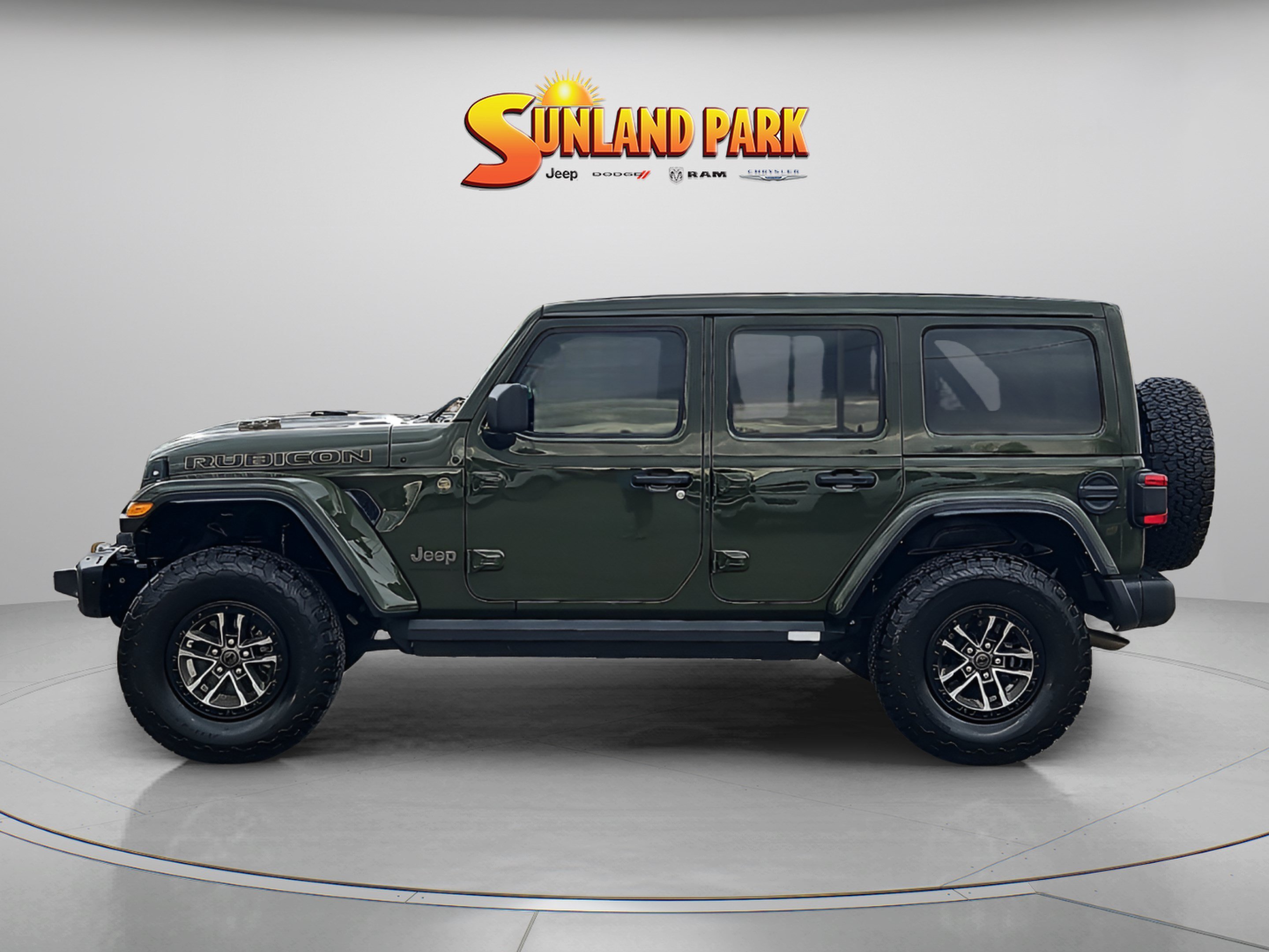 Used 2024 Sarge Green Clearcoat Jeep Rubicon 392 image 3