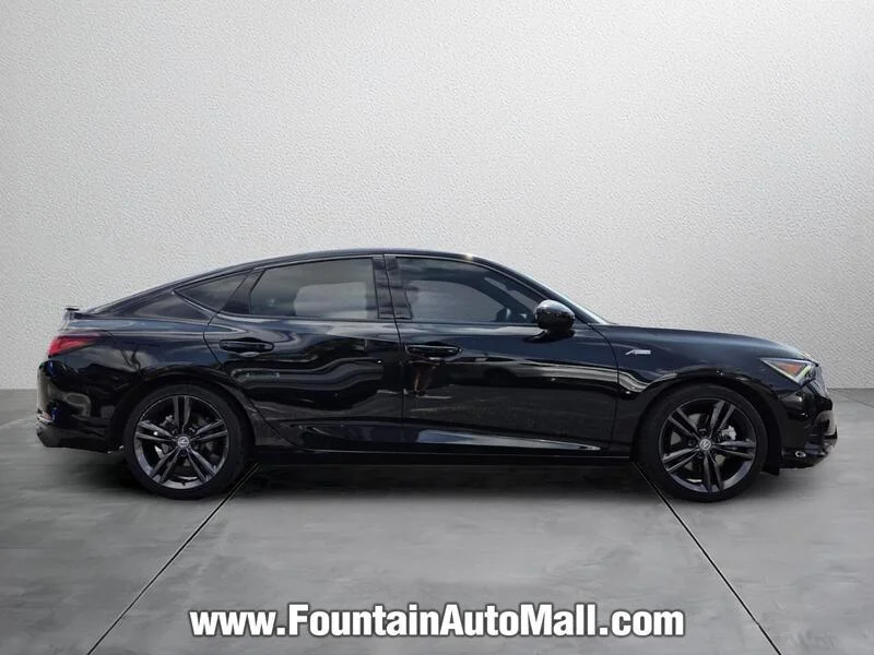 Used 2024 Majestic Black Pearl Acura CVT W/A-SPEC PACKAGE image 5
