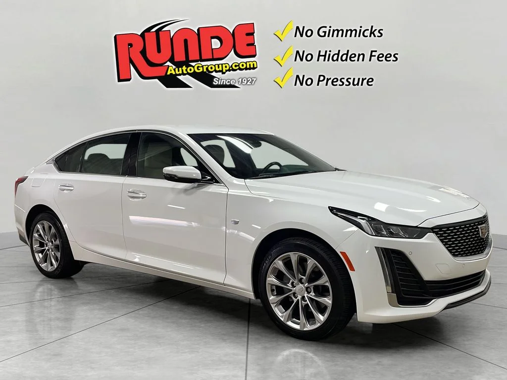 Used 2022 Summit White Cadillac Premium Luxury image 8