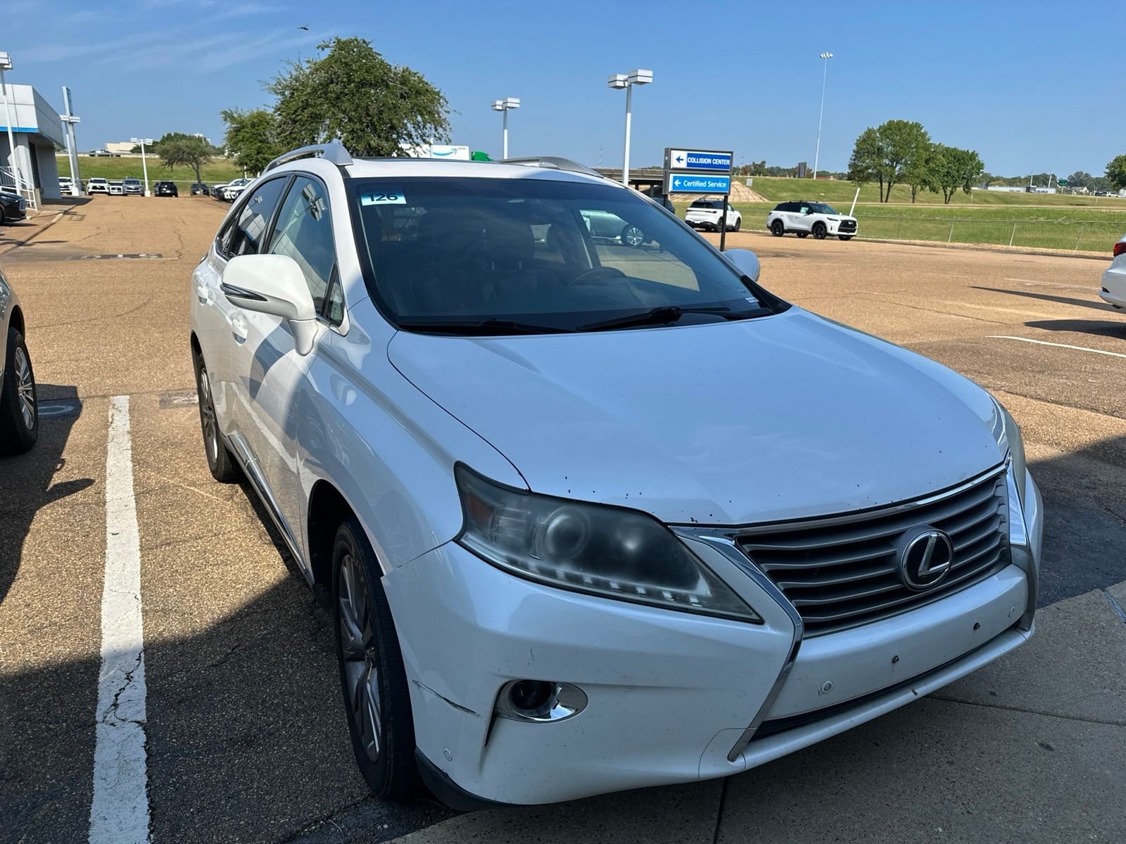 Used 2013 White Lexus 350 image 3