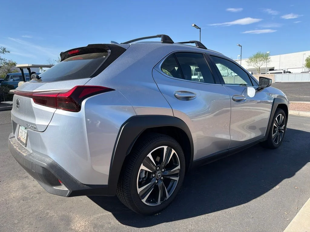 Certified Used 2025 Silver Lexus 300h image 3