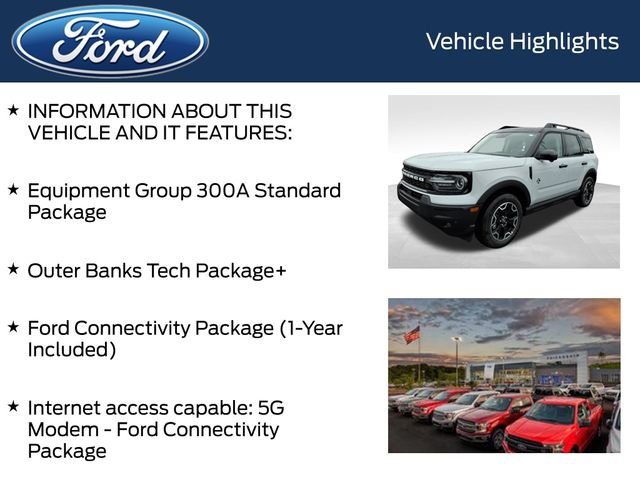 New 2026 Space White Metallic Ford Outer Banks image 4