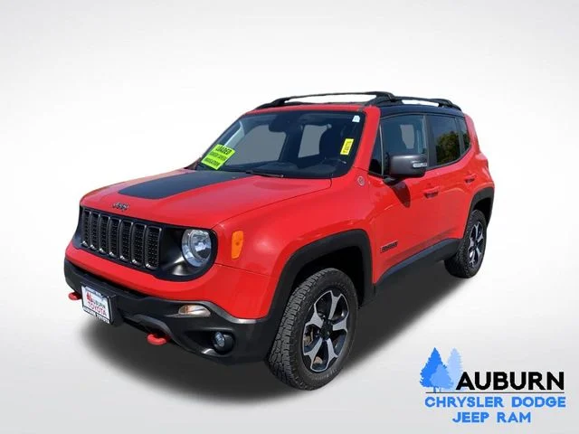 Used 2020 Red Jeep Trailhawk image 3