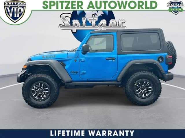 New 2026 Hydro Blue Pearl-Coat Exterior Paint Jeep Willys image 6