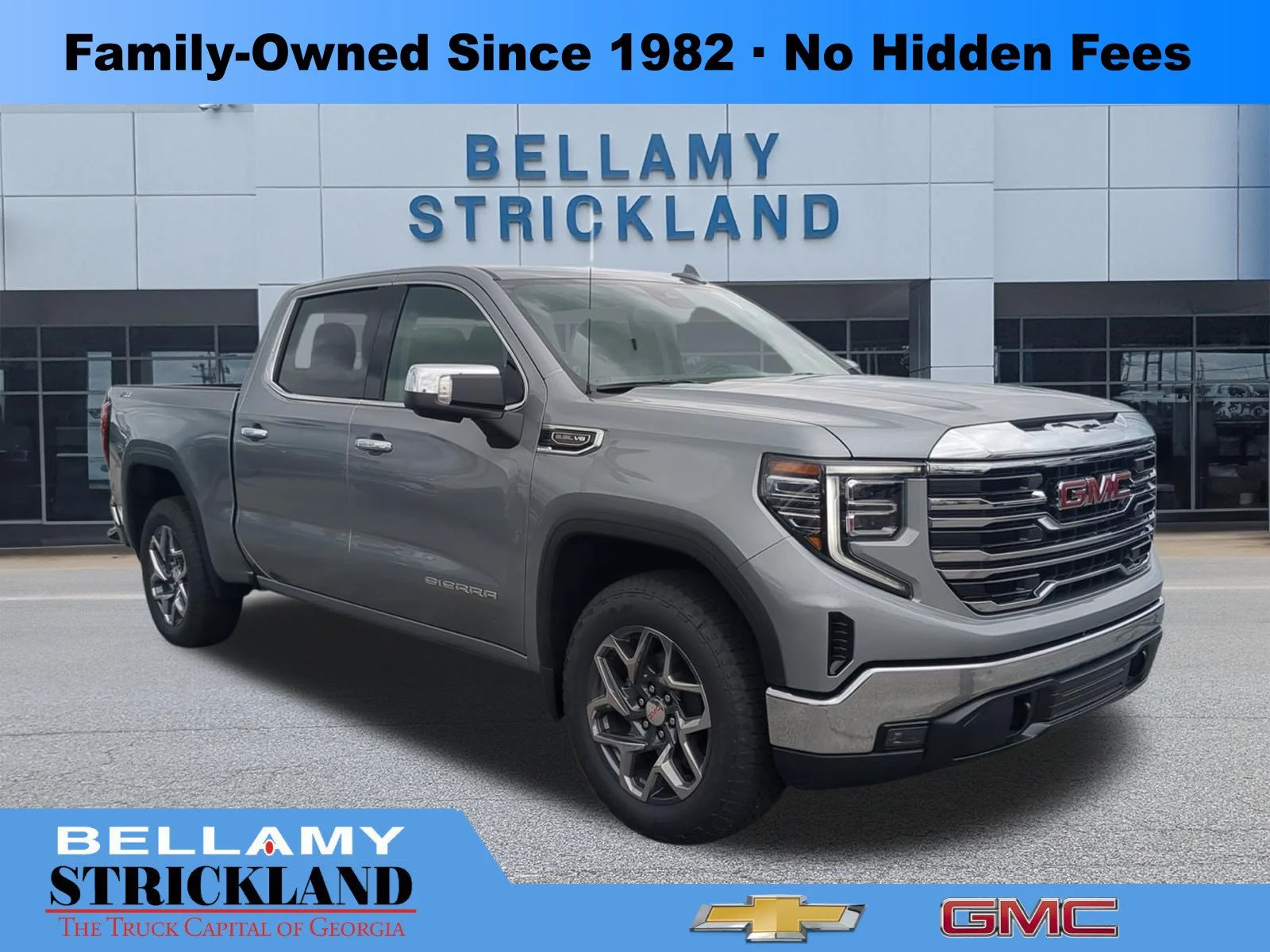 New 2026 Sterling Metallic GMC SLT image 1
