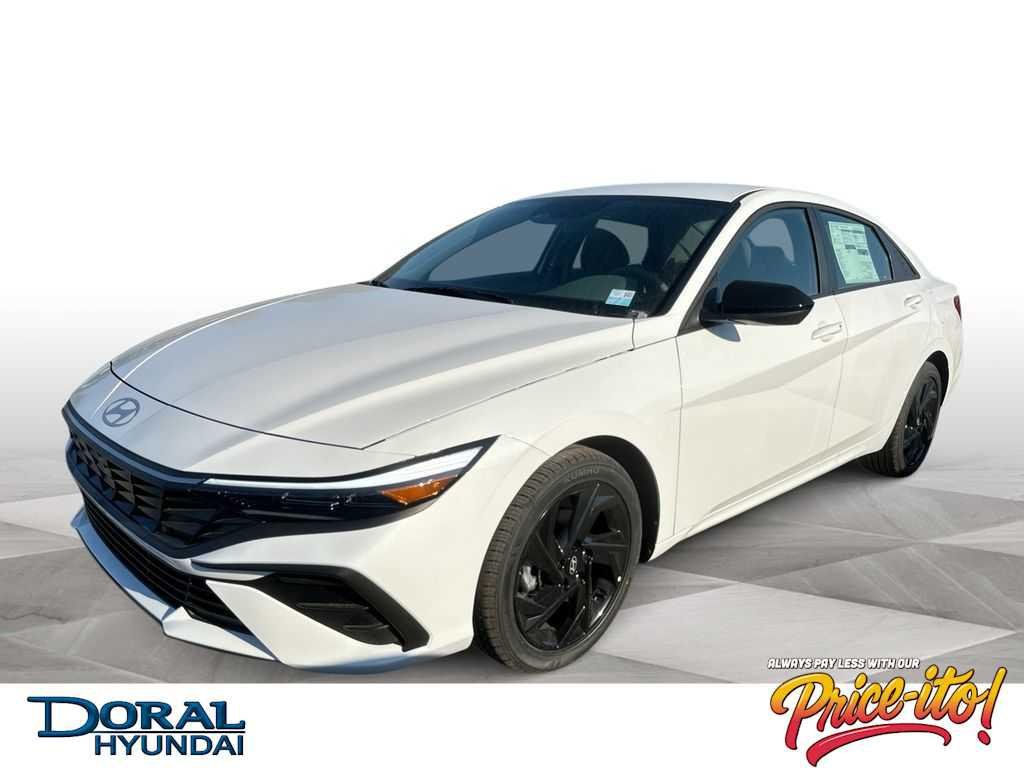 New 2026 Serenity White Hyundai SEL Sport image 1