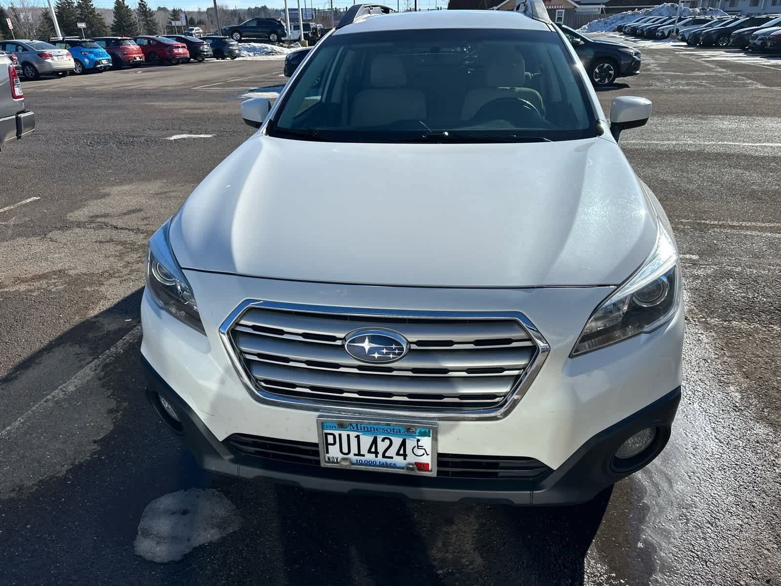 Used 2017 Subaru Outback Premium with VIN 4S4BSACC0H3255641 for sale in Duluth, MN