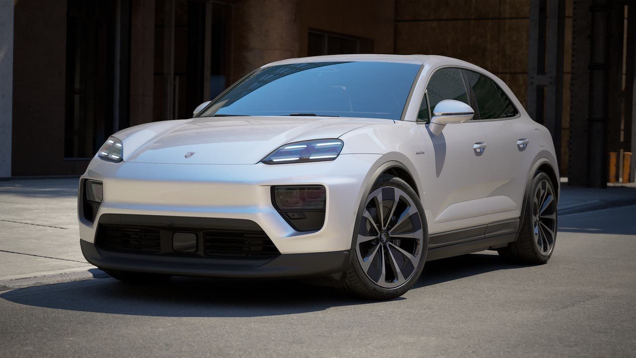 New 2026 Ice Grey Metallic Porsche 4 Electric image 1