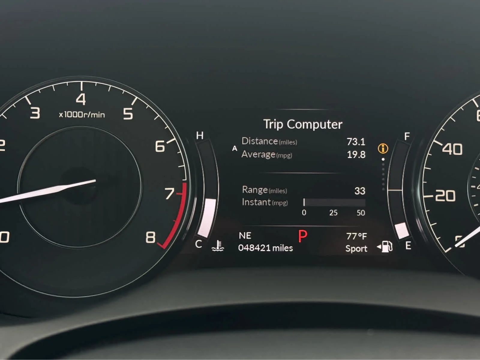 Used 2021 Lunar Silver Metallic Acura w/Technology Package image 14