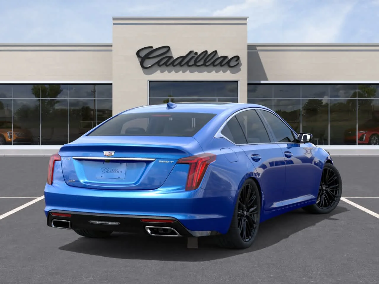 New 2026 Coastal Blue Metallic Cadillac Premium Luxury image 4