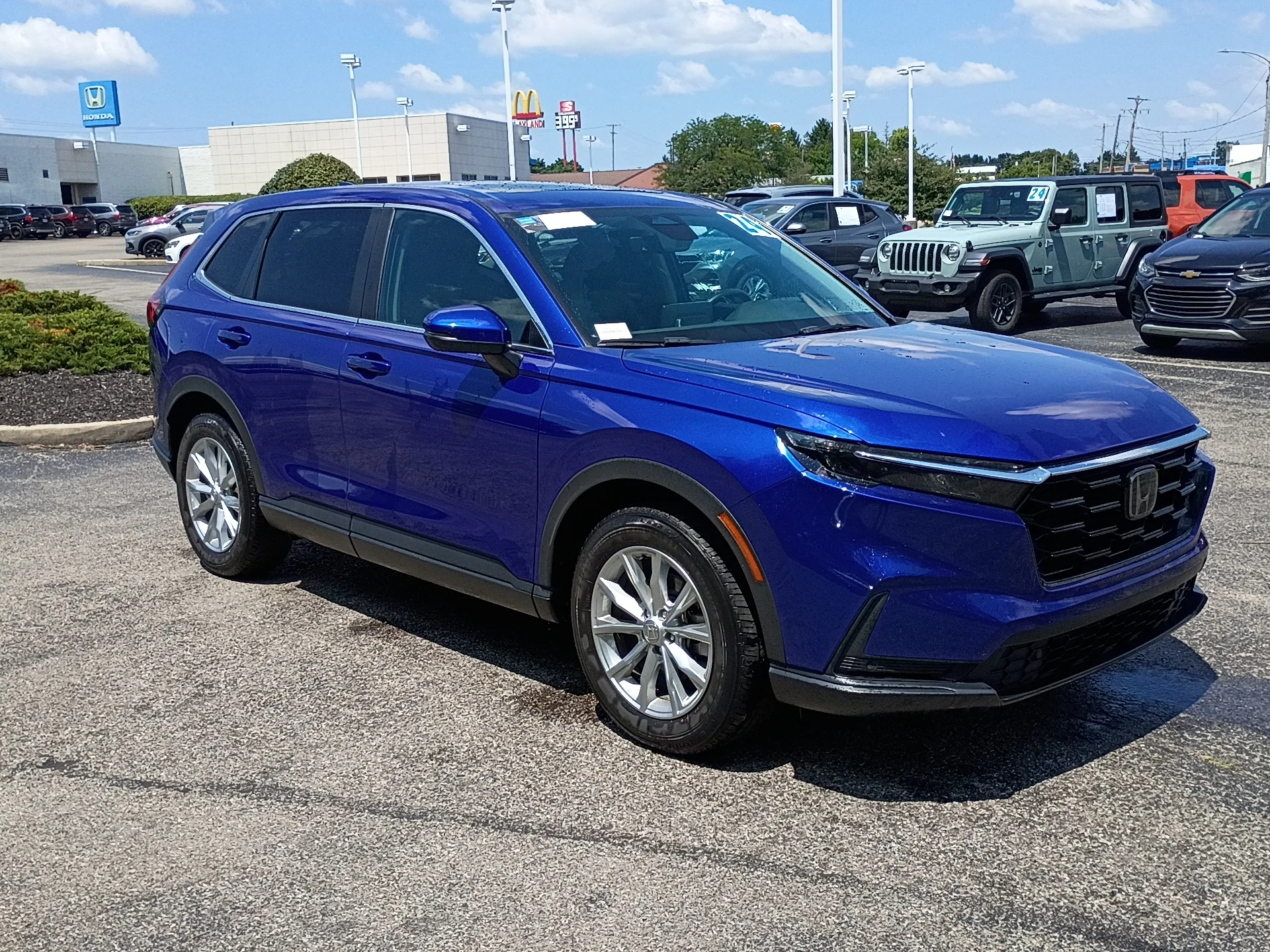 Certified Used 2024 BLUE Honda EX-L image 2
