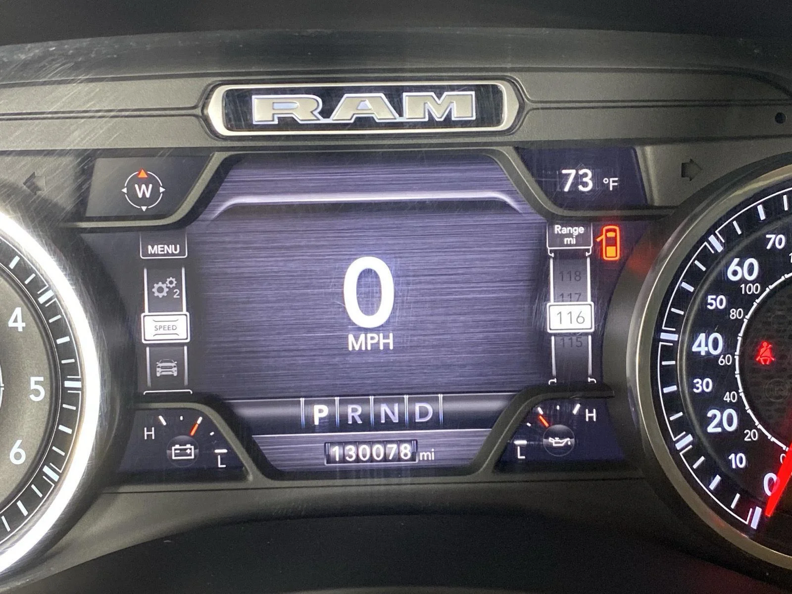 Used 2019 Diamond Black Crystal Pearlcoat Ram Big Horn image 22