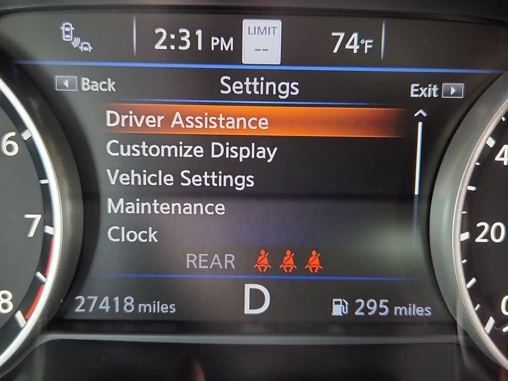 Certified Used 2023 Black Nissan Platinum image 29