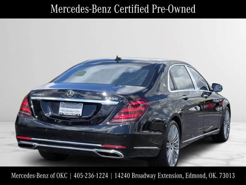 Certified Used 2020 Black Mercedes-Benz Maybach S 650 image 6