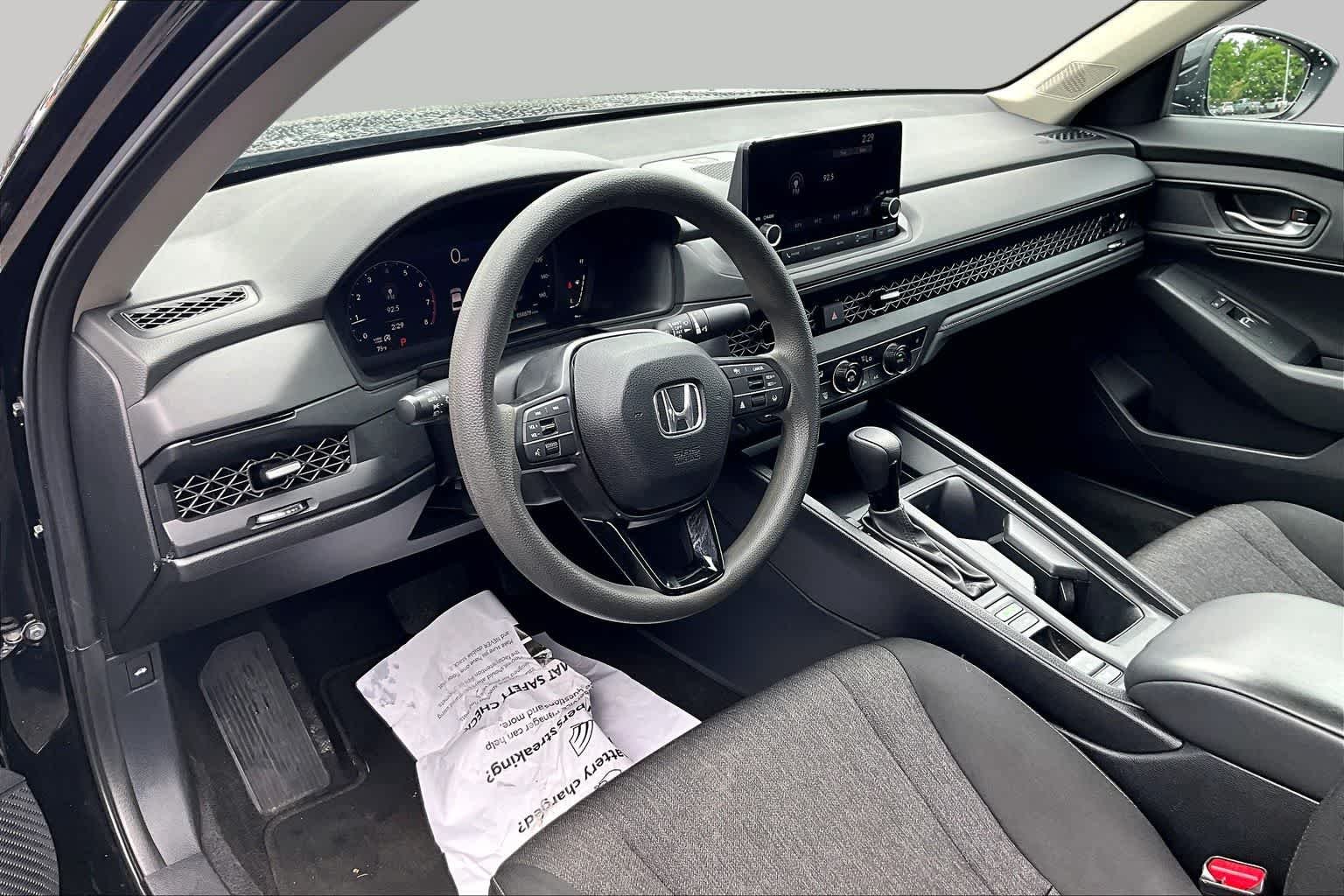 Used 2023 Crystal Black Pearl Honda EX image 18