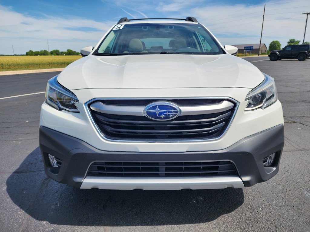 Used 2021 Crystal White Pearl Subaru Limited image 2