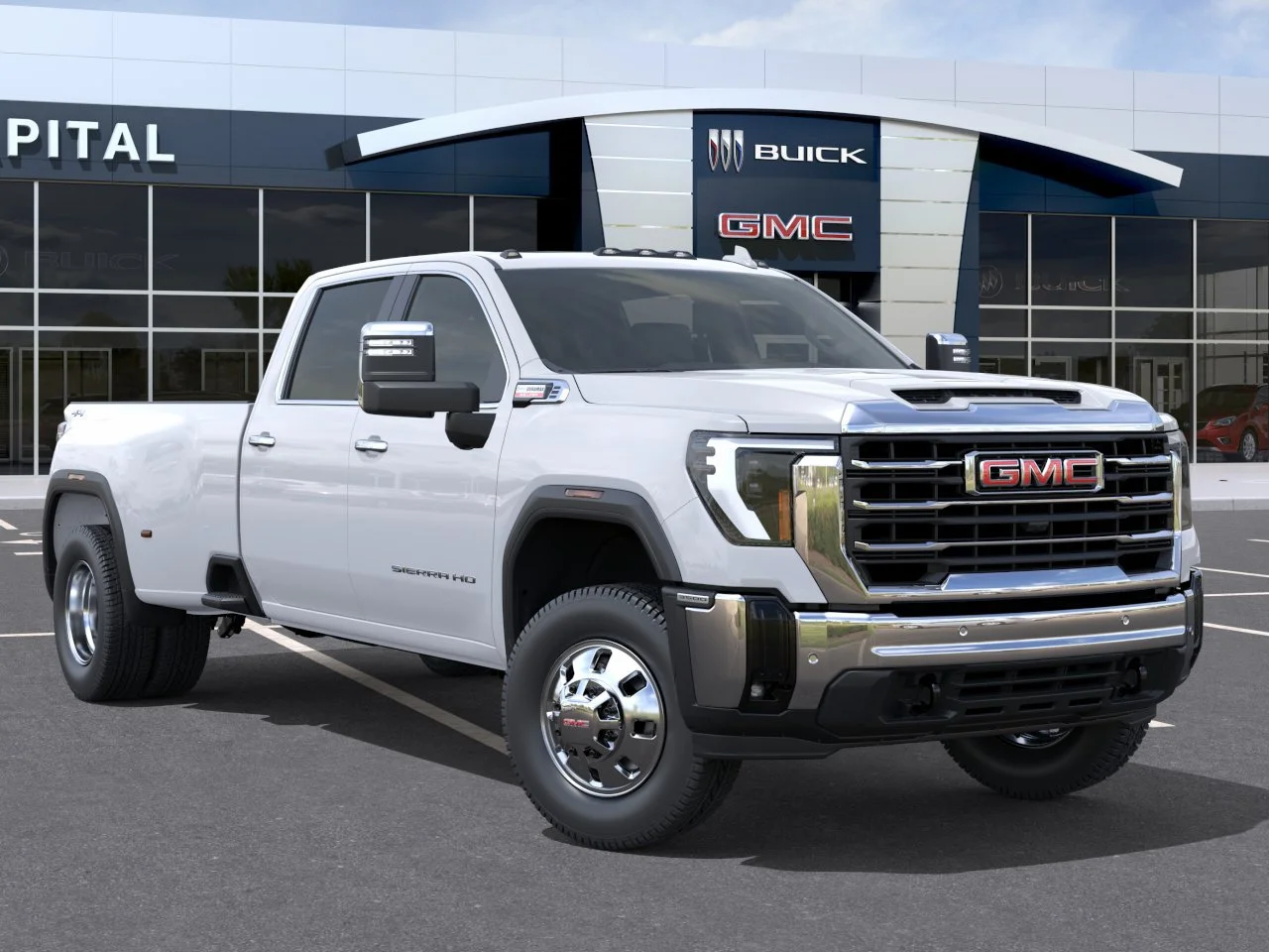 New 2026 Summit White GMC SLT image 7