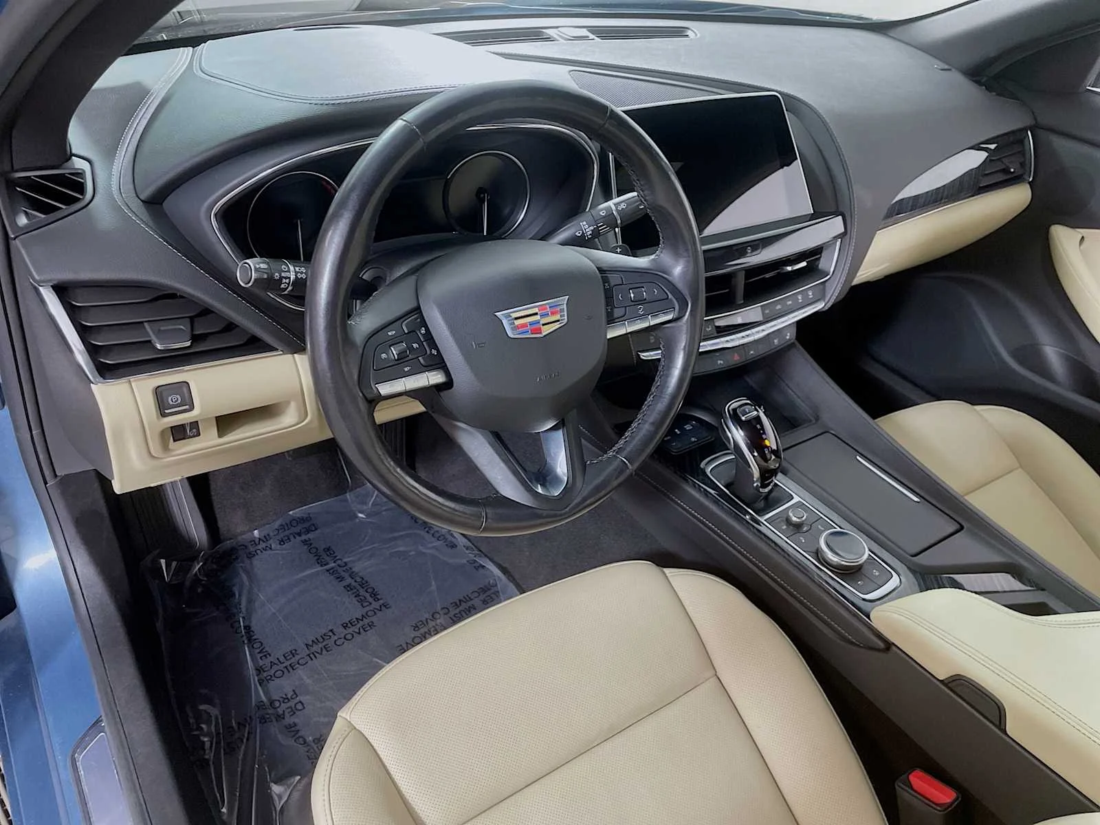 Used 2024 Midnight Steel Metallic Cadillac Premium Luxury image 7