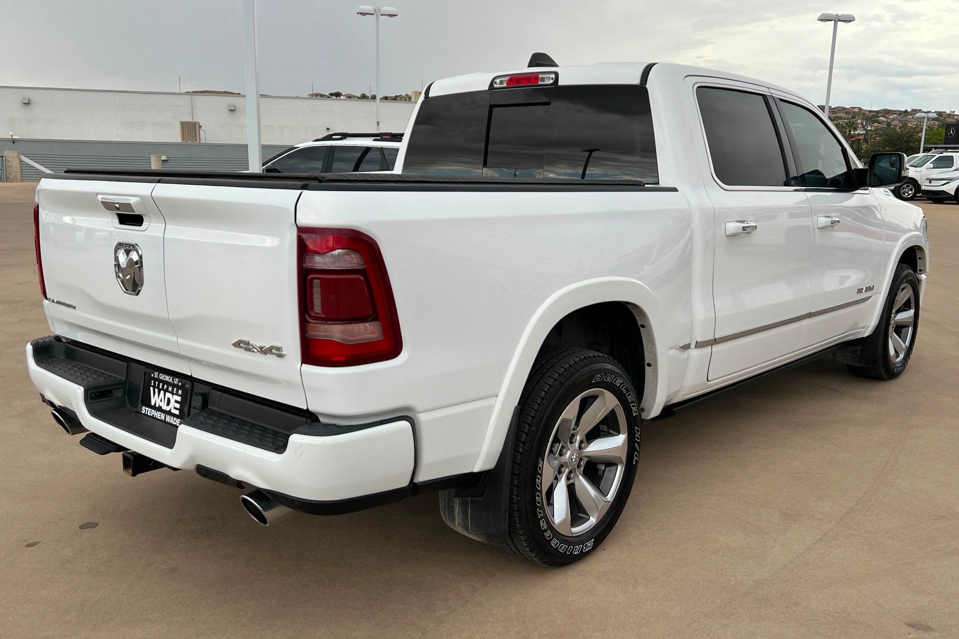 Used 2022 Bright White Clearcoat Ram Limited image 6