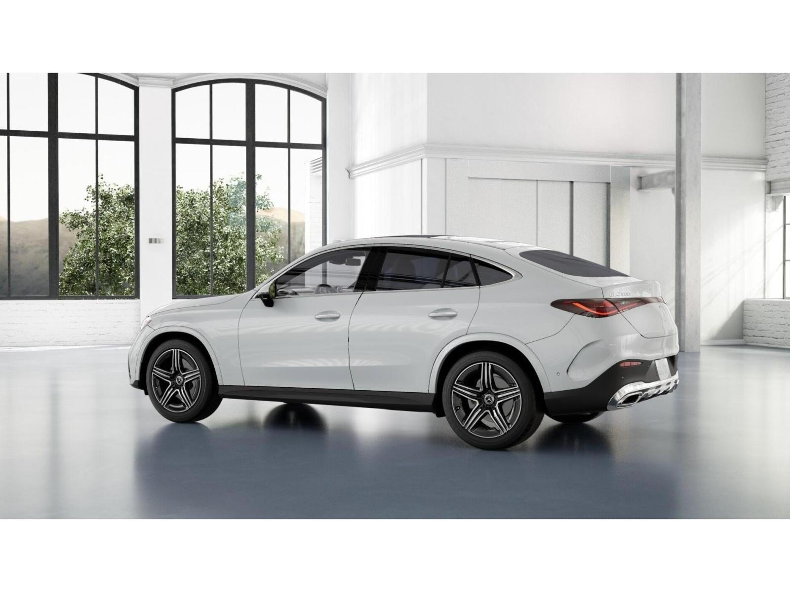 New 2026 MANUFAKTUR Moonlight White Metallic Mercedes-Benz GLC 300 Coupe 4D Sport Utility 4MATIC® image 32
