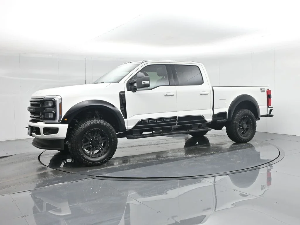 New 2026 Star White Metallic Tri-Coat Ford Lariat image 6