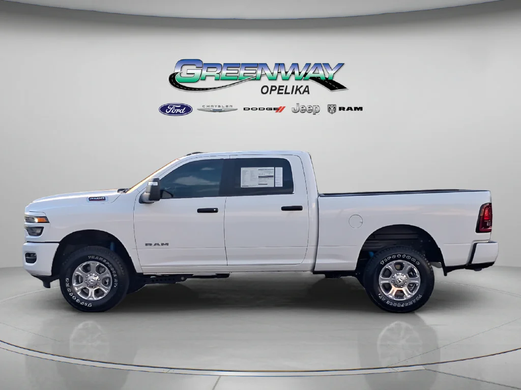 New 2026 Bright White Clear-Coat Exterior Paint RAM Big Horn image 6