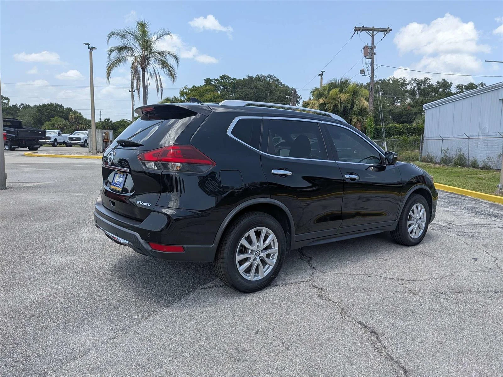 Used 2019 Black Nissan SV image 3