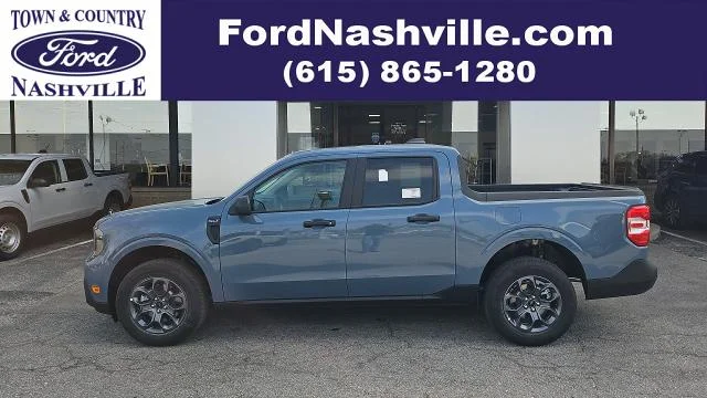 New 2026 Azure Gray Metallic Tri-Coat Ford XLT FWD image 18