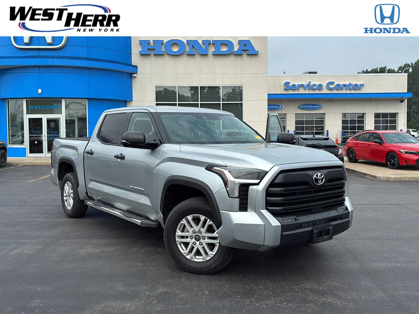 Used 2022 Celestial Silver Metallic Toyota SR5 image 1