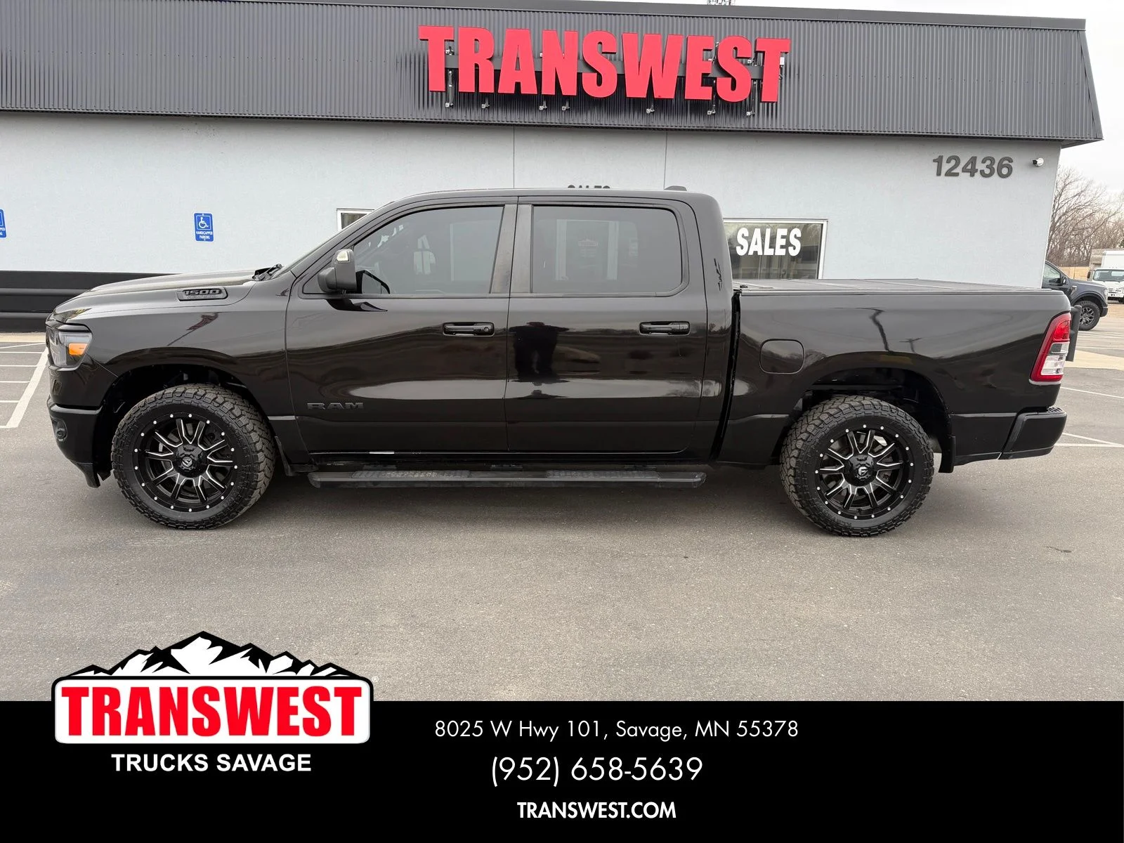 Used 2020 RAM Ram 1500 Pickup Big Horn/Lone Star with VIN 1C6SRFFT0LN288698 for sale in Minneapolis, Minnesota