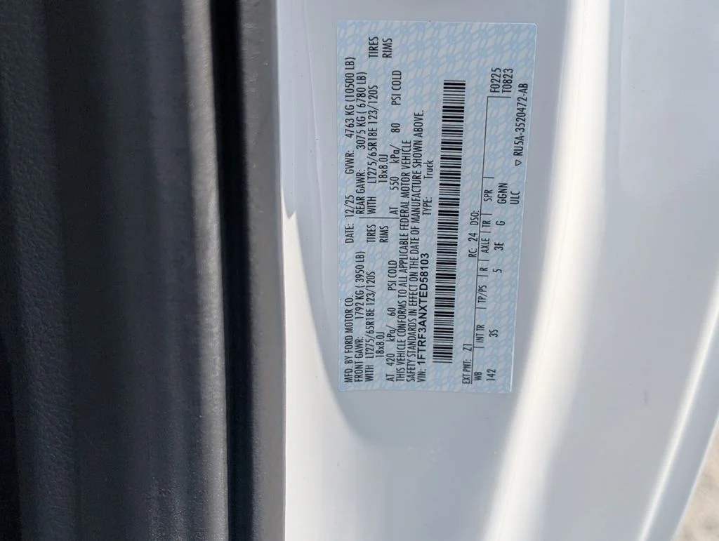 New 2026 Oxford White Ford F-350® XLT image 11