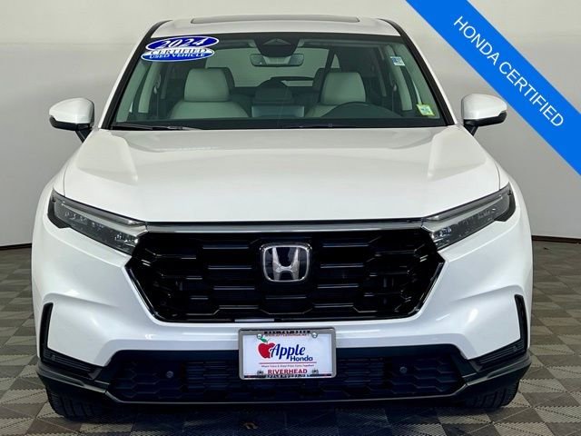 Certified Used 2024 Platinum White Pearl Honda EX-L image 2