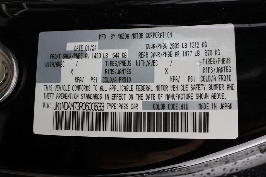 Used 2024 Black Mazda Grand Touring image 35