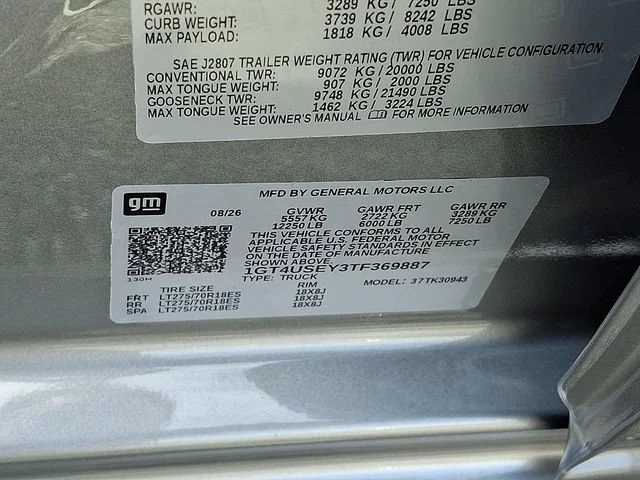 New 2026 Sterling Metallic GMC Pro image 21