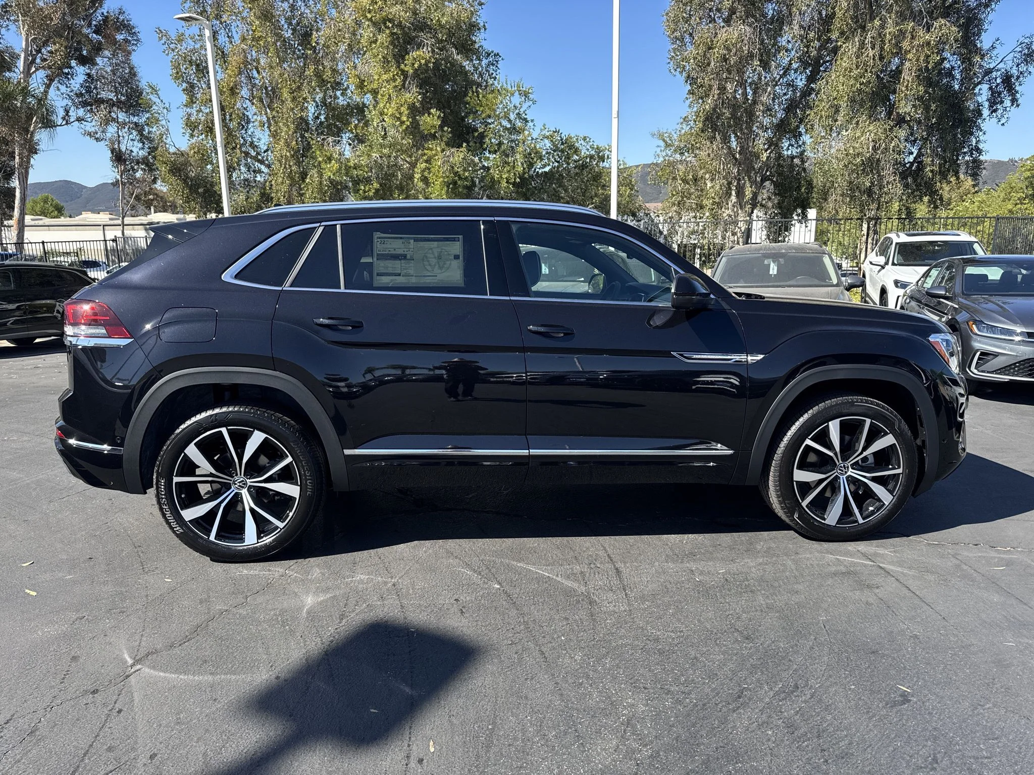 New 2026 Deep Black Pearl Volkswagen 2.0T SEL Premium R-Line image 9