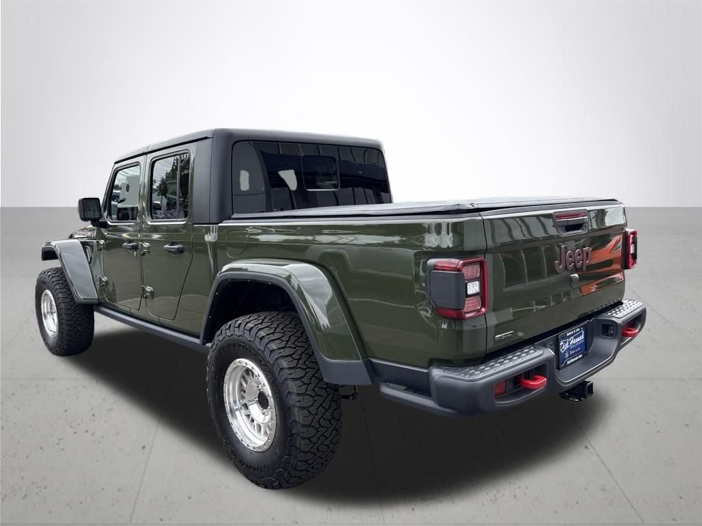 Used 2022 Green Clearcoat Jeep Rubicon image 9